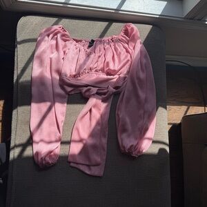 Elegant Pink Women's Top